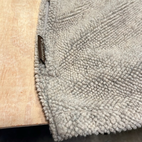 Vintage Columbia Jacket men's small zip front and soft fuzzy texture - Picture 5 of 8